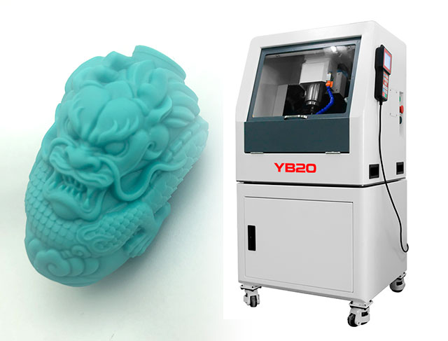 如今绿松石雕刻用全自动玉石雕刻机都可以了