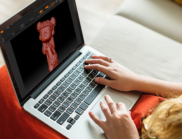 电脑玉雕机是用什么软件制作玉雕图纸